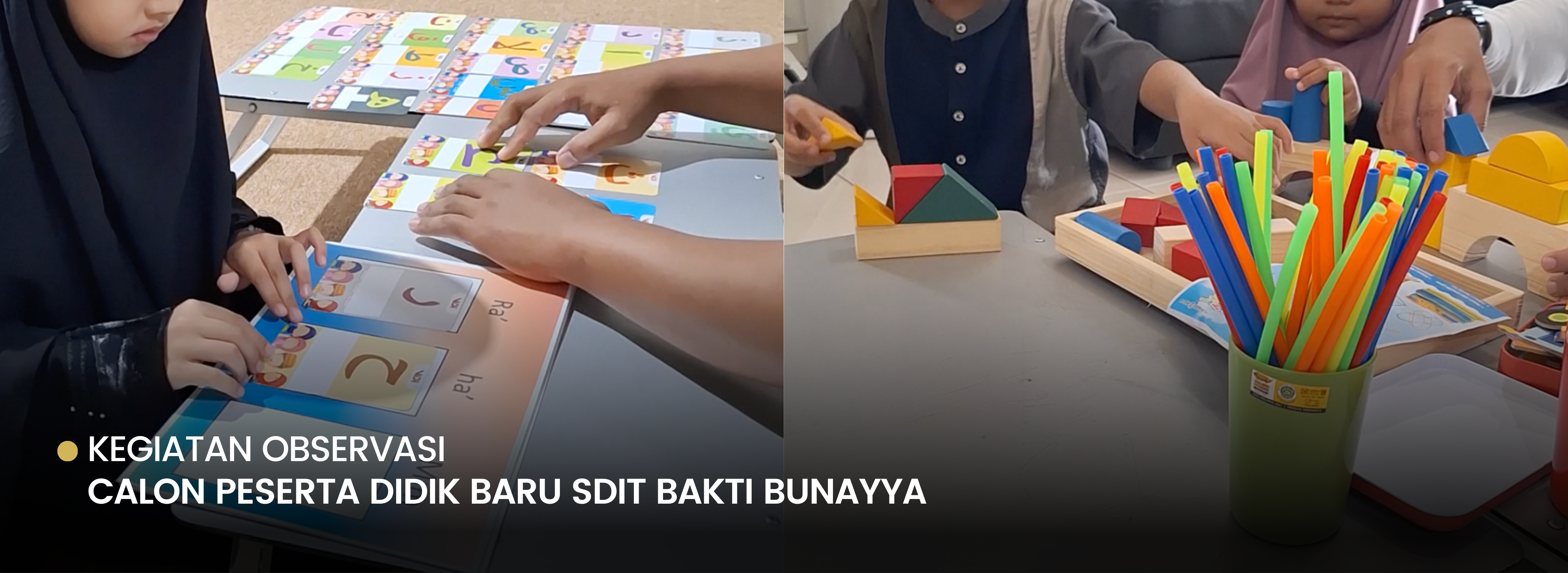 Kegiatan observasi calon peserta didik SDIT Bakti Bunayya